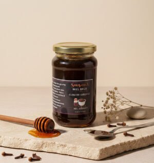 Miel Brut Infusé à la Cannelle